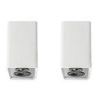 Edifier QR65 Multimedia Bluetooth Splendid Light Effect Speaker - White-Convenient side-mounted buttons and knobs provide easy control and EDIFIER ConneX App for seamless customization