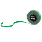 JAM Paper Double Faced Satin Ribbon - 3/8" W x 25 yd. - Emerald Green-Quantity: Roll Sold Individually