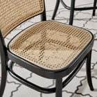 Modway Winona Wood Dining Side Chair - Black-No Assembly Required