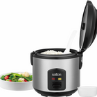 Salton Automatic 8 Cup Rice Cooker & Steamer-Easy to clean - removable non-stick cooking bowl 