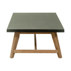Zuo Dert Coffee Table - Grey-Faux Concrete Duralcrete rectangular shape tabletop