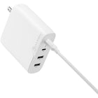 ALOGIC 100W Rapid Power 4-Port USB PD GaN Charger - White-Bottom USB-C Outputs up to 18W