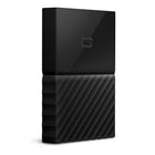 Western Digital My Passport 3 TB Portable Hard Drive, Black-Password protection with hardware encryption