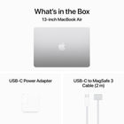 Apple MacBook Air 13.6" - M3 Chip - 512 GB SSD - 8 GB Unified Memory - Silver - English-If You Love iPhone, You'll Love Mac - MacBook Air works like magic with your other Apple devices. Start an email on your iPhone and finish it on your Mac. Send text messages from your Mac and much more