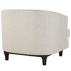 Modway Coast Upholstered Fabric Armchair - Beige-100% Polyester Material