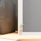 Outsunny 41 Cu. Ft. Outdoor Storage Shed-Doors feature latches for secure locking
