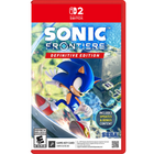 Sonic Frontiers: Definitive Edition for Nintendo Switch 2-The Comprehensive Experience  Experience Sonic's latest 3D adventure, featuring all game mode and content updates in one package. Beyond Sonic, play also as Tails, Amy, and Knuckles, each with their own unique abilities and fighting styles, in the "Final Horizon" Campaign. Enjoy bonus challenges, costumes, music, and much more via the "Sonic's Birthday Bash" and "Sights, Sound, and Speed" Content Updates. And take advantage of the improved framerate 