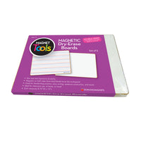 Dowling Magnets Magnetic Dry-Erase Lined & Blank Board, Set of 5-One side is lined and the other is blank, leading to endless uses