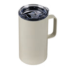 General Supply Goods + Co Stainless Steel Mug with Handle - 500 ml - Cream-500 ml capacity