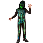 Rubies Hooded Jumpsuit Light-Up Mask Costume - Medium-Perfect for Halloween celebrations, costume parties, and themed events