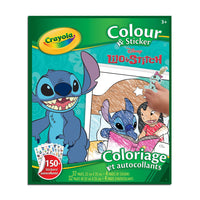 Crayola Colour & Sticker - Lilo & Stitch-CRAYOLA COLOUR & STICKER: Includes 32 Colouring Pages and 4 Sticker Sheets featuring your favourite characters