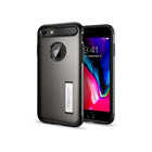Spigen Slim Armor Case for iPhone 8, 7, SE - Gun Metal-For iPhone 8/7/SE