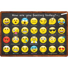 Ashley Productions Smart Poly Computer Mouse Pad - How are You Feeling - 10 Pack-Say hello to a boost of motivation every time you click and scroll.