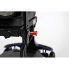 Monarch Genie Lightweight Folding Mobility Scooter - Blue-Suitable for shopping trips holidays travel and everyday outings