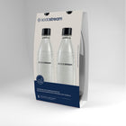 SodaStream 1L Fuse Carbonating Bottles Twin Pack - Dishwasher Safe-1L carbonating bottles, BPA free