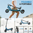 Gyrocopters Sceptre Electric Scooter for Adults & Teens - Speed 38 kmph - Range 40 km - APP - Black-A noble 10AH lithium battery, guarded by an advanced BMS, shields against overloading, short circuits, overcurrent, overvoltage, undervoltage, overheating, and fire — because every sovereign deserves protection worthy of the throne