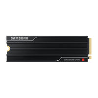 Samsung 9100 Pro with Heatsink PCIe Gen5. X4 NVMe 2.0 - 4 TB - BLACK-Pcle 5.0 performance Max 14,800 MB/s sequential speeds, two times faster than the previous 990 Pro