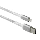 Dbramante1928 Re-Charge USB-A to Lightning Braided Cable - 4'-Length of 1.2 metres (3.94ft.) provides flexibility and convenience for charging your device from a distance