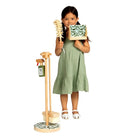 Manhattan Toy Wooden Pretend Cleaning 5-Piece Set-1 stand for storing supplies