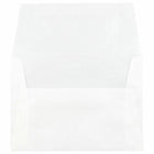 JAM Paper A6 Translucent Vellum Invitation Envelopes - 4.75" x 6.5" - Platinum Silver - 25 Pack (PACV666)-Quantity: 25 envelopes per pack