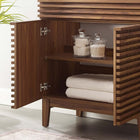 Modway Render 30" Bathroom Vanity Cabinet - Walnut-Soft-Close Doors