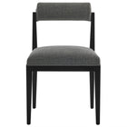 Modway Kai Fabric Dining Chair 2-Piece Set - Charcoal-8