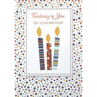 Mill Brook Studio Birthday Greeting Cards/Envelopes - 5-3/8" x 7-3/4" - Thinking of You: Candles - 18 Pack-Premium quality greeting cards