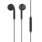 Evry Wired Earbuds with USB-C Adapter - Black-Volume control with the inline remote 