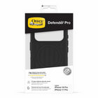 OtterBox Defender Pro MagSafe Case iPhone 18 Pro/17 Pro - Black-Built-in anchors let you connect phone straps and charms