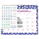 HilroyMahjong 12 Month Wall Calendar-Sticker Page