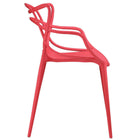 Modway Entangled Dining Set - Red - 2 Pack-No assembly required