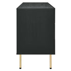 Modway Chaucer 6-Drawer Dresser - Black-Adjustable Feet