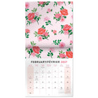 Mead 2027 Decorative Wall Calendar - 12" x 12" - Cherrywood Lane - Bilingual-Spacious monthly grids provide room for writing notes and daily reminders