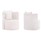 Brassex Callan Accent Chair - White -6