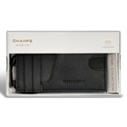 Champs Iconic Leather Slim Cardholder - Black/Black-Gift box included