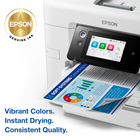 Epson T852 DURABrite Ultra Ink Cartridge - High Yield - Black-Sharp text and brilliant colours for pro-quality results