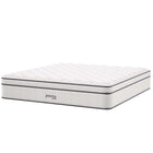 Modway Jenna 14" Innerspring and Foam California King Mattress-Quilted Pillow-Top Cover