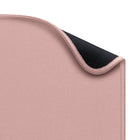Logitech Studio Series Mouse Pad With Spill-Resistant Surface - Darker Rose-Crafted with precision: Say goodbye to fraying thanks to the anti-fray, durable flat-stitch edges; plus, get added stability from the anti-slip, rubber base (contains latex)
