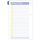 AT-A-GLANCE 2027 QuickNotes Desk Calendar Refill - 3-1/2" H x 6" W - English-Past, current and future month reference