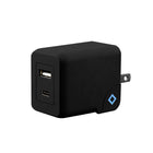 BlueDiamond 30W SmartCharge Fast Charger - 1x USB-C PD, 1x USB-A-Simultaneously charge two mobile devices with either USB-A or USB-C PD.