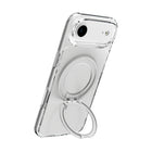 TUFF8 Glide360 Mag Case for iPhone 17 Air - Clear-Improve Grip: Acts as a ring for better grip and hold