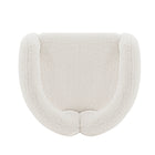 Manhattan Comfort Darian 32.68" Modern Boucle Upholstered Accent Chair - Cream - 2 Pack-26.77" L x 22" W x 28.74" H