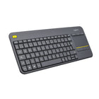 Logitech Wireless Touch-Keyboard K400 Plus, Black, French-10-meter (33-foot) wireless range