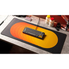 ONEofZERO Large Premium Mouse Pad - Rhythmicore Solar Flare-Sound Dampening: Vibration absorption properties reduce high frequency resonance from the table and keyboard