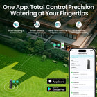 Aiper IrriSense N2 Lawn Smart Sprinkler Irrigation System with App-Controlled, Custom Watering Map - 4800 sq ft-2-Year Warranty Included