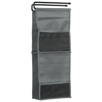 Locker Gear Hanging Locker - Shelf Fabric - Grey-Maximize locker space with a compact and efficient hanging shelf design
