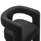 Modway Kayla Boucle Upholstered Armchair - Black-8