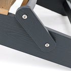 Backyard Lifestyles Folding Adirondack Chair w/Cup Holder- Brown/Black-Weight Capacity: 300 lb. 