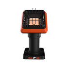Heat Hog 4,000 BTU LP Propane Heater - Black-Curved plaque technology provides 33% greater heating area than leading competitors