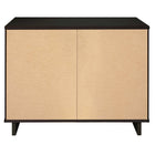 Manhattan Comfort Granville 37.8" Modern Dresser - Black-17.72" L x 37.8" W x 31.73" H